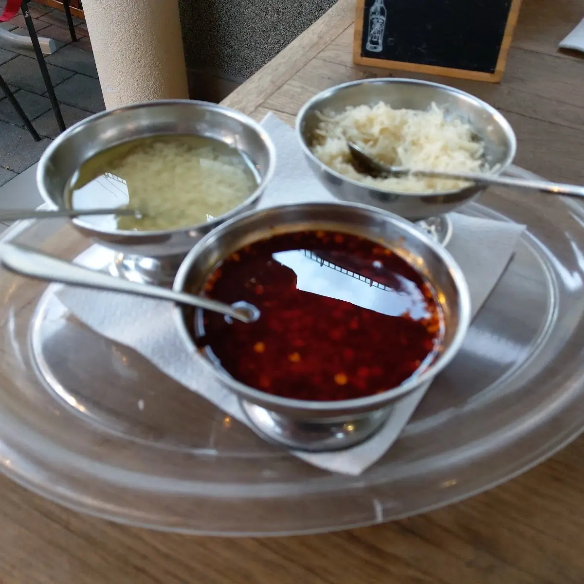 Geriebener Parmesan