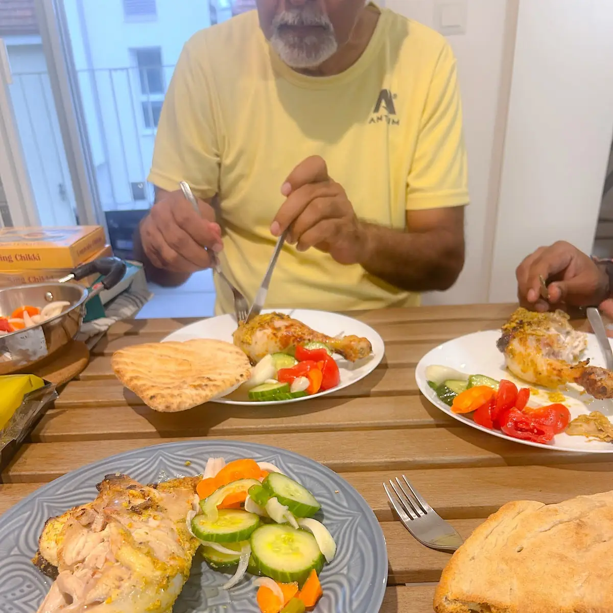 Baked Chicken Mit Gemüse