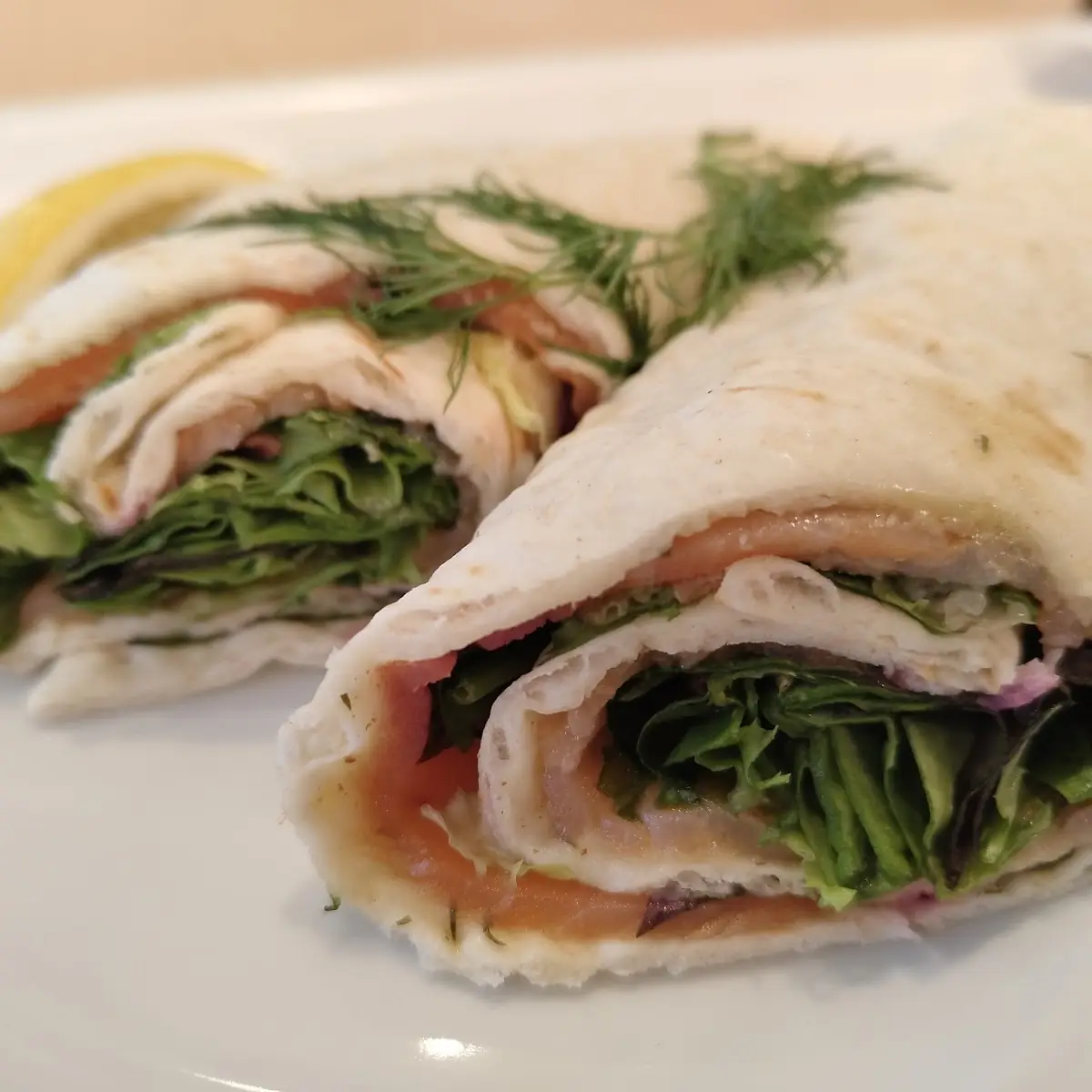 Lachs Wraps