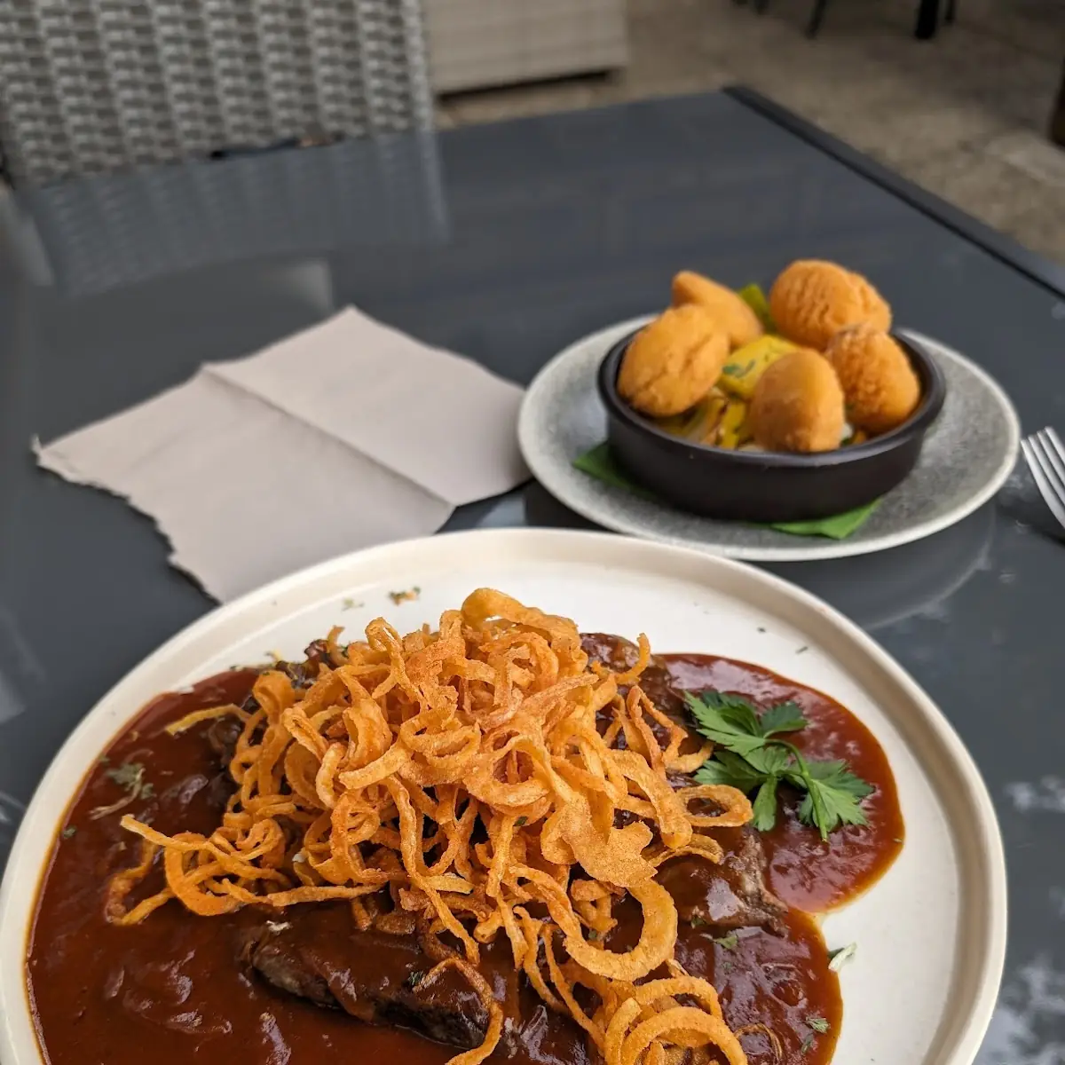 Zwiebelrostbraten