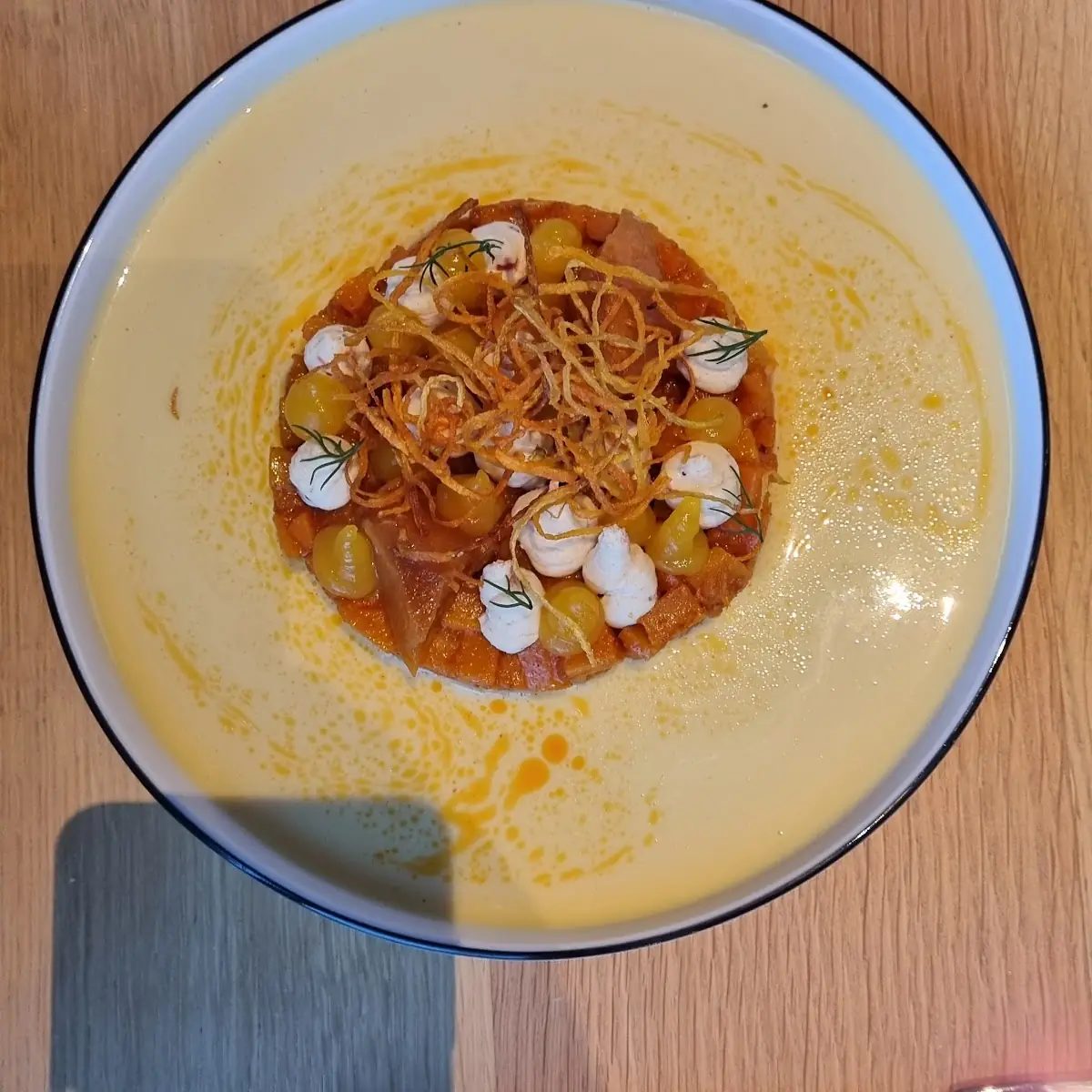 Karotte Pfeffer Schafkäse Marillen