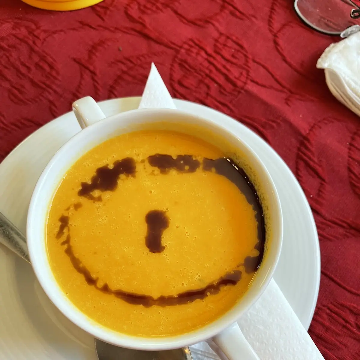 Kürbiscremesuppe