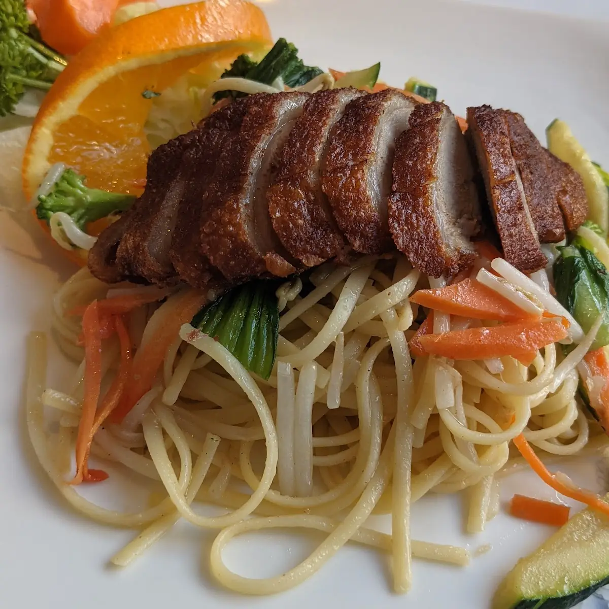 Bratnudeln Mit Ente