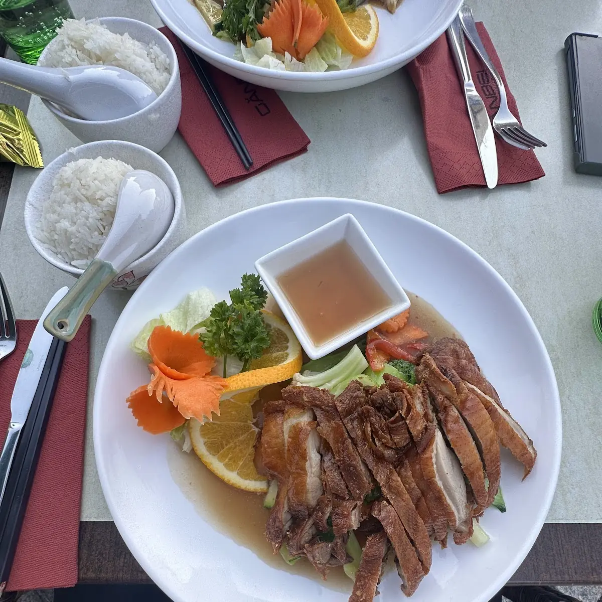 Knusprige Ente