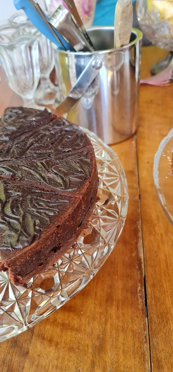 Frischer Schokokuchen