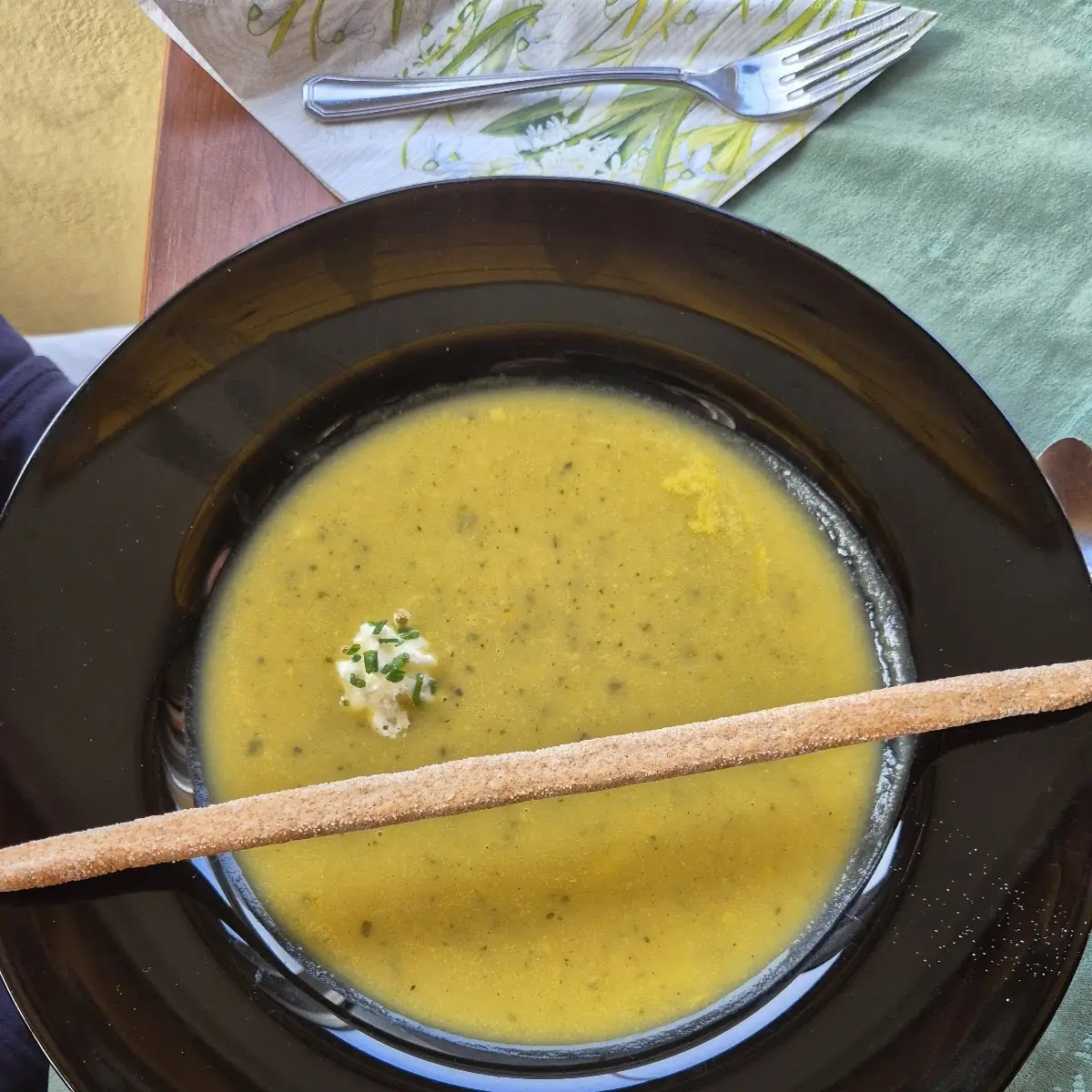 Zucchinicremesuppe