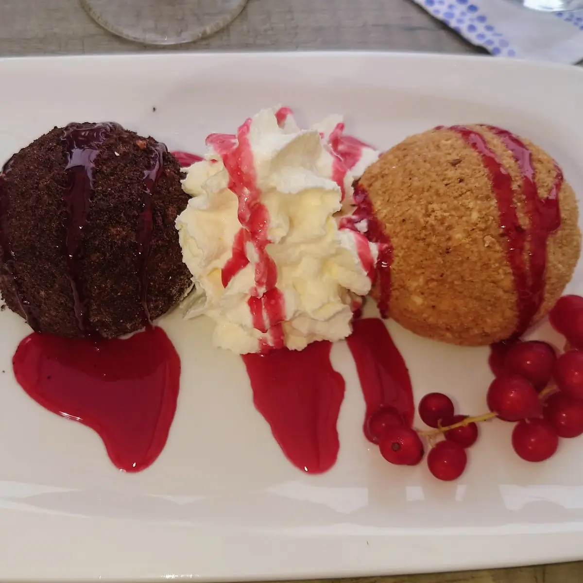 2erlei Eisknödel
