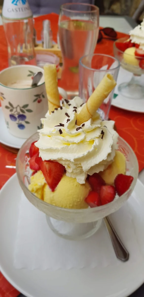 Erdbeeren Mit Vanilleeis