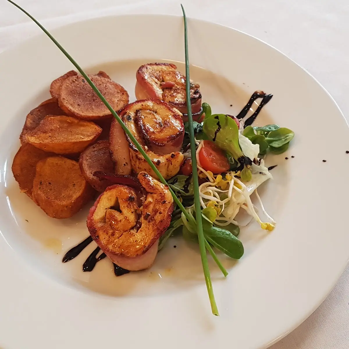Hühner Spieß