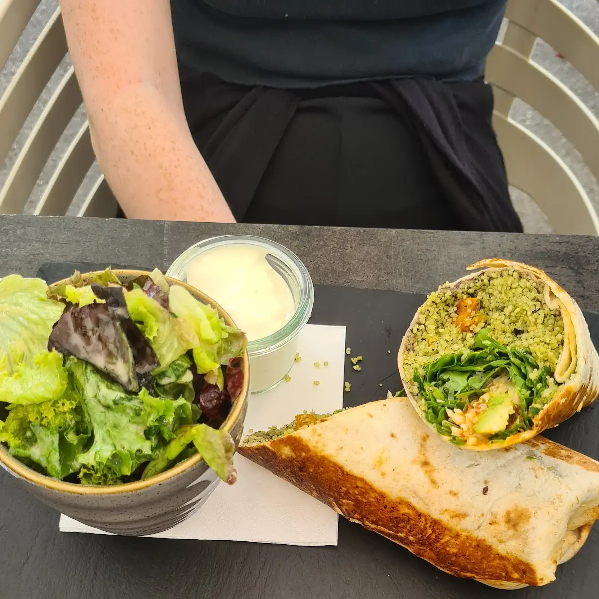 Vegetarischer Burrito