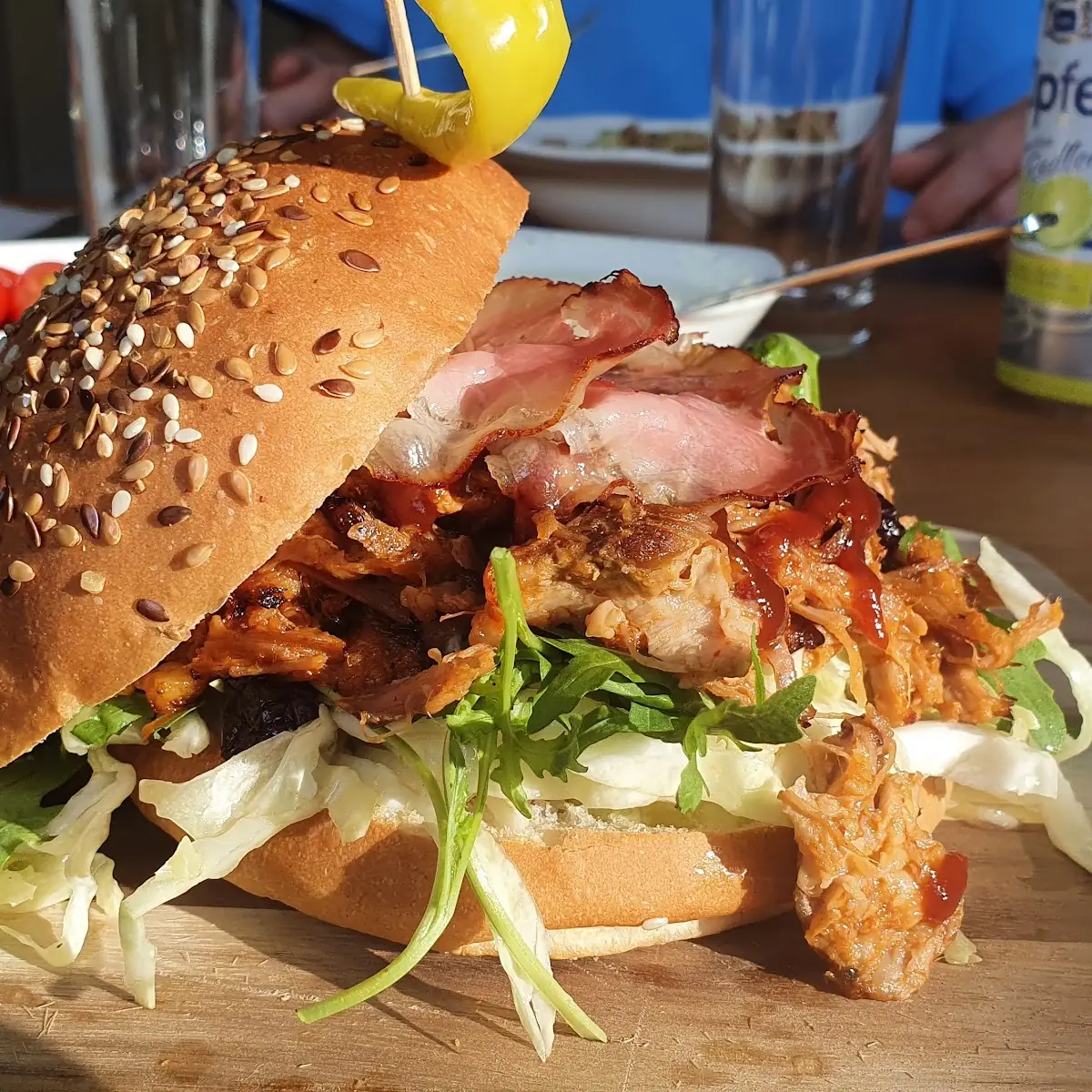 Pulled Pork Burger