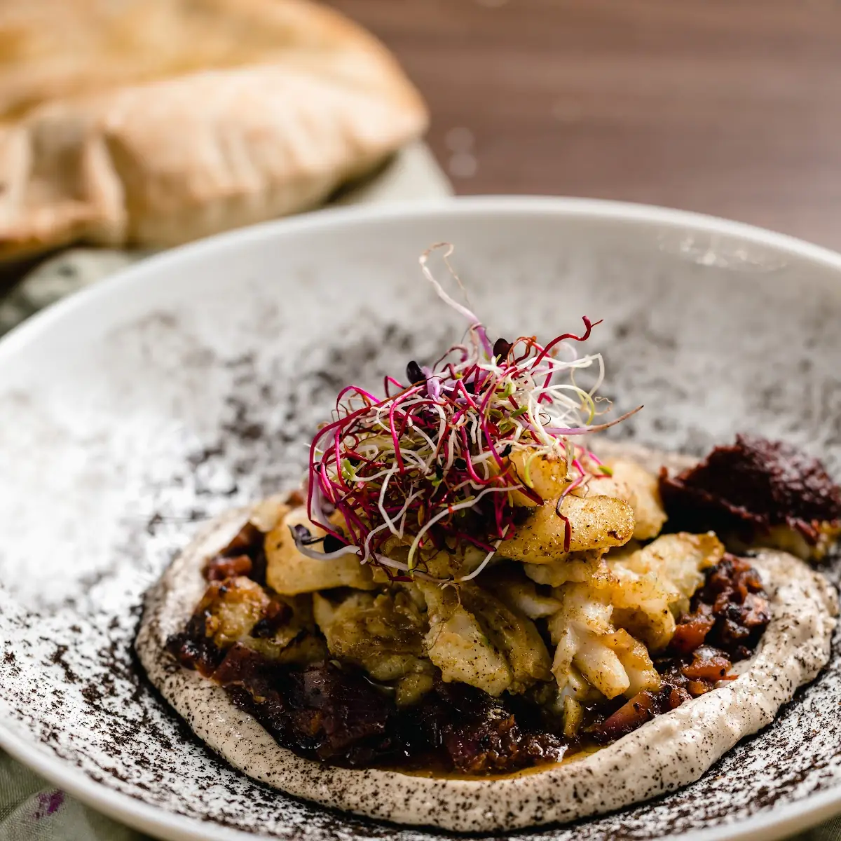 Branzino Shawarma