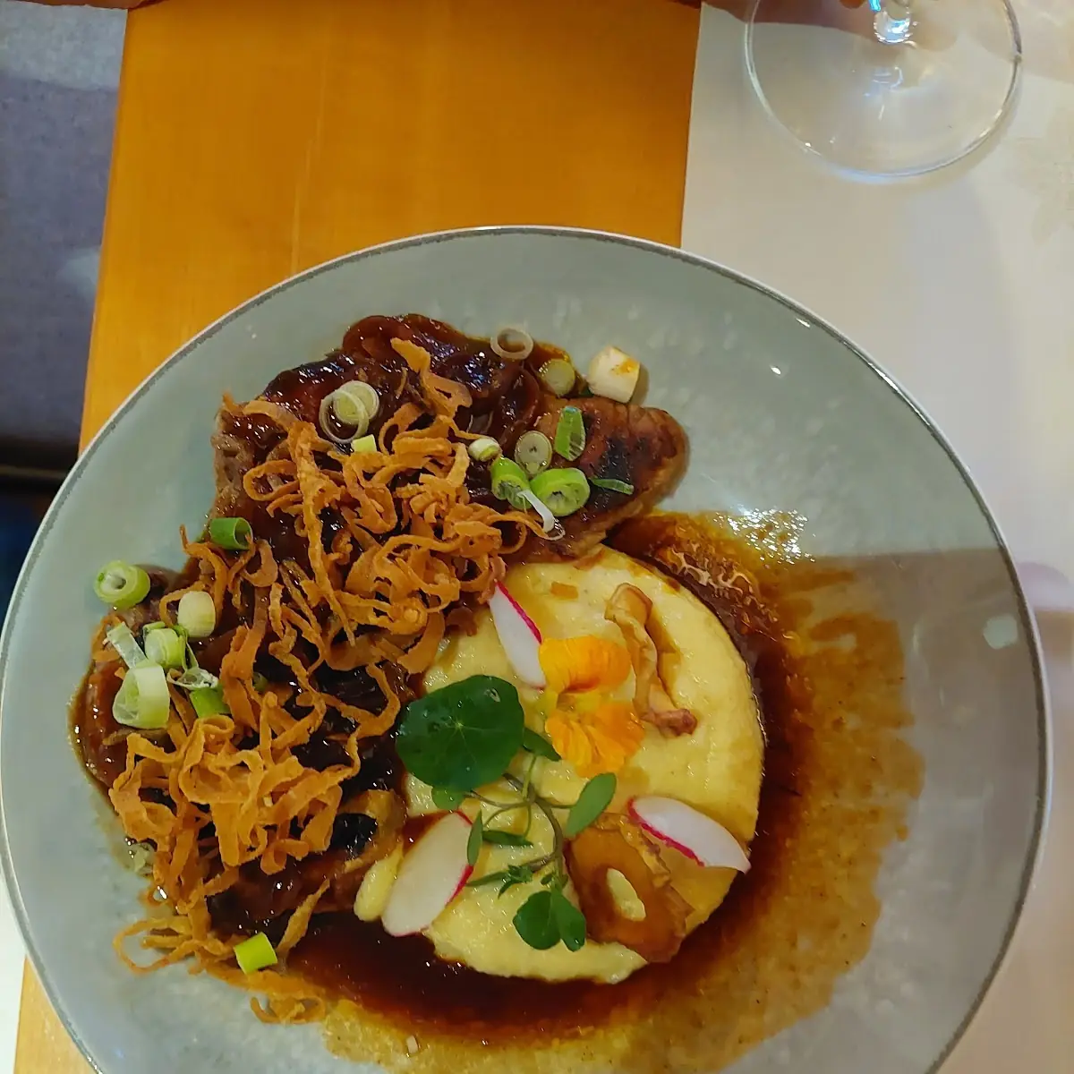 Rumpsteak Medium Gebakken Met Champignons