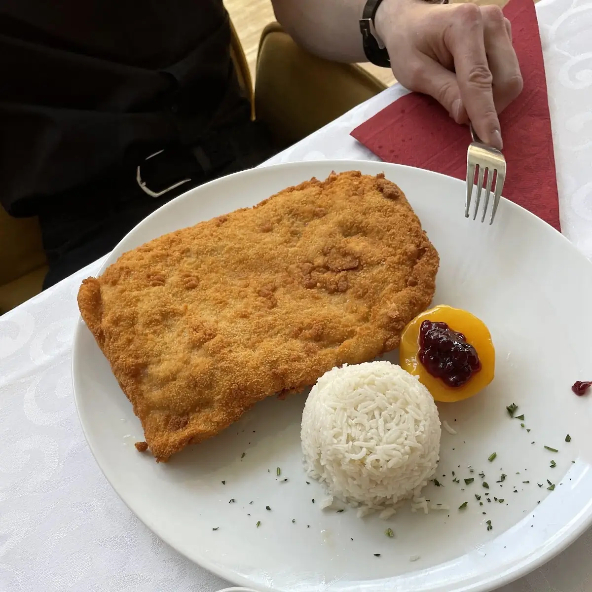 Cordon Bleu Vom Schwein Mit Pommes Frites