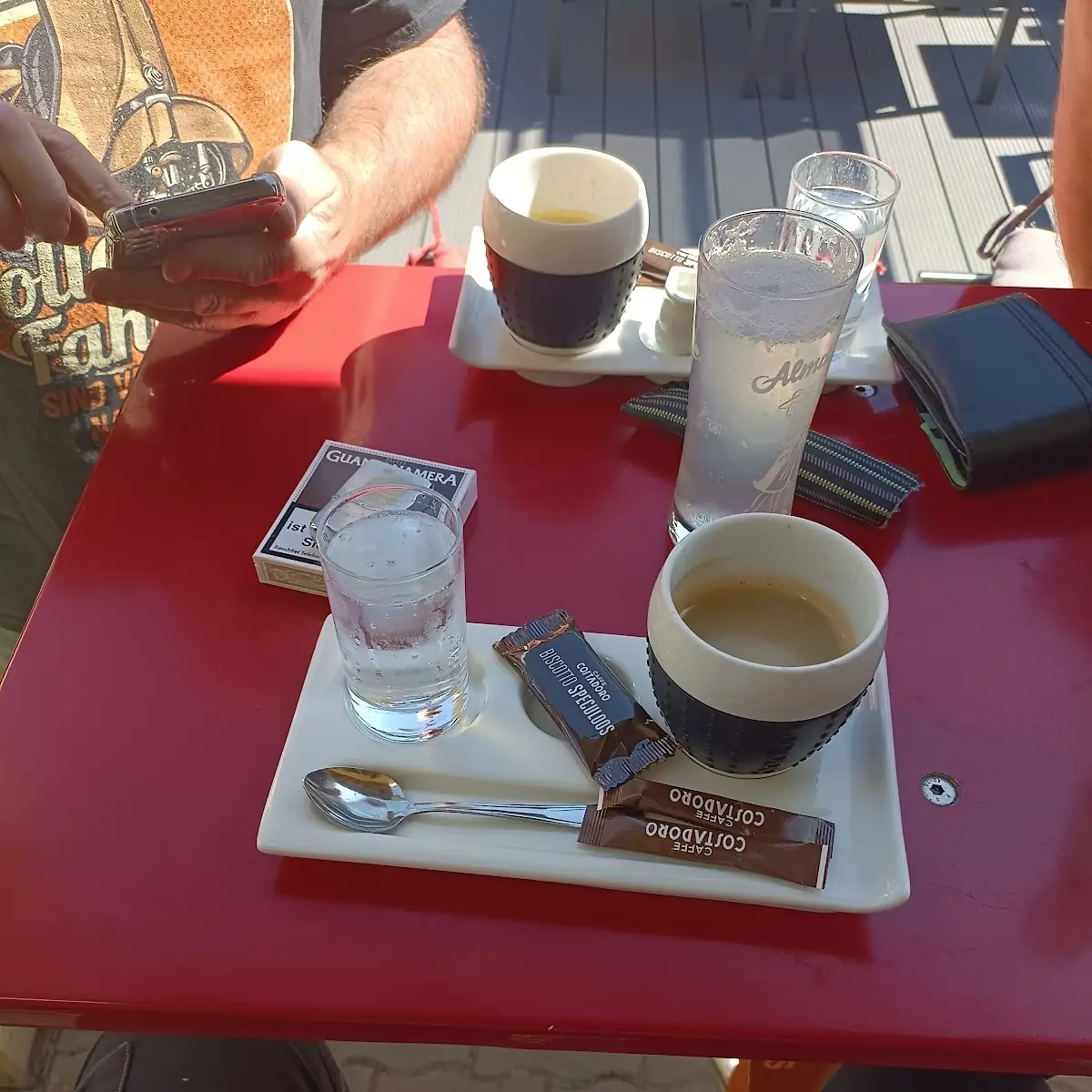 Verlängerter Schwarzer Cafe