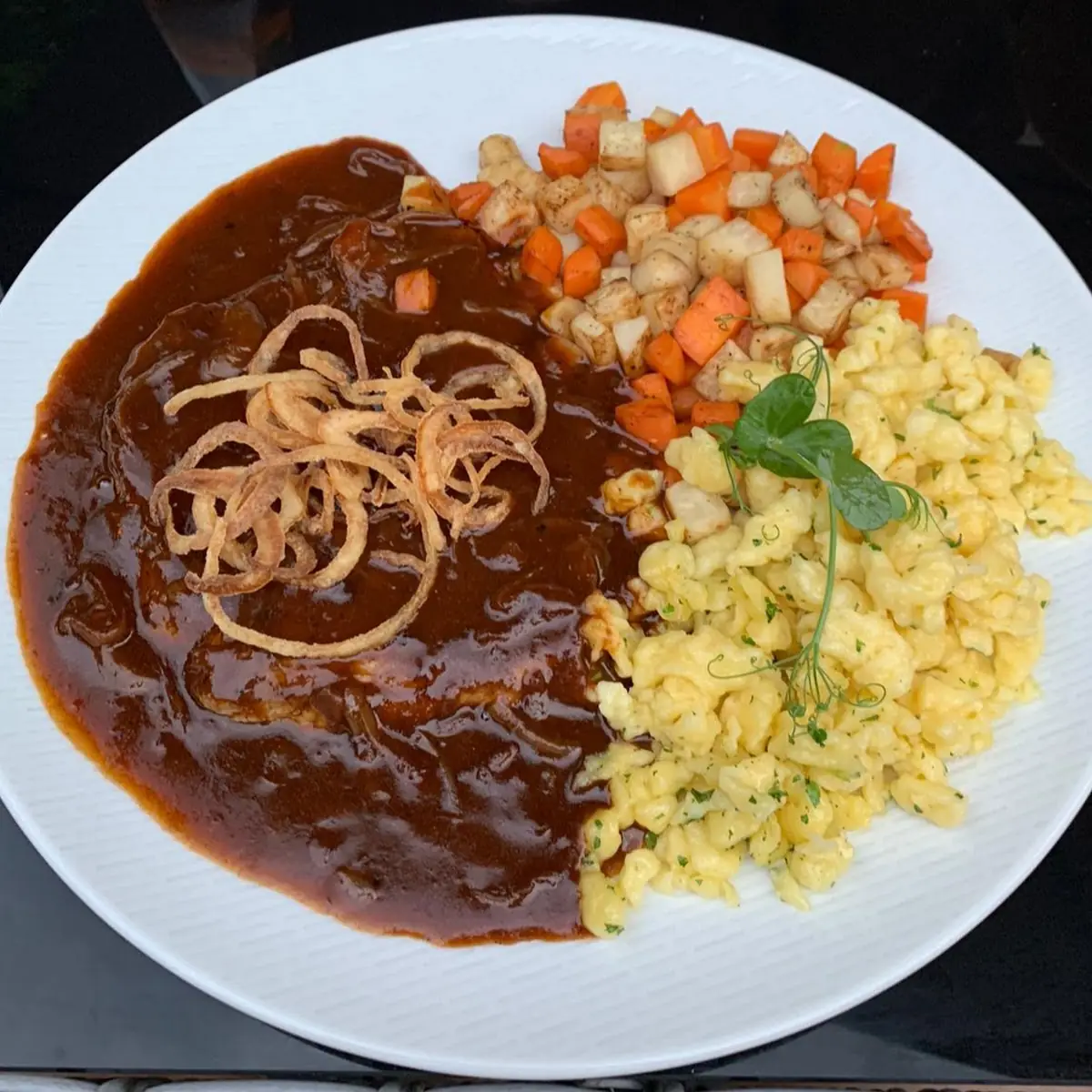 Zwiebelrostbraten