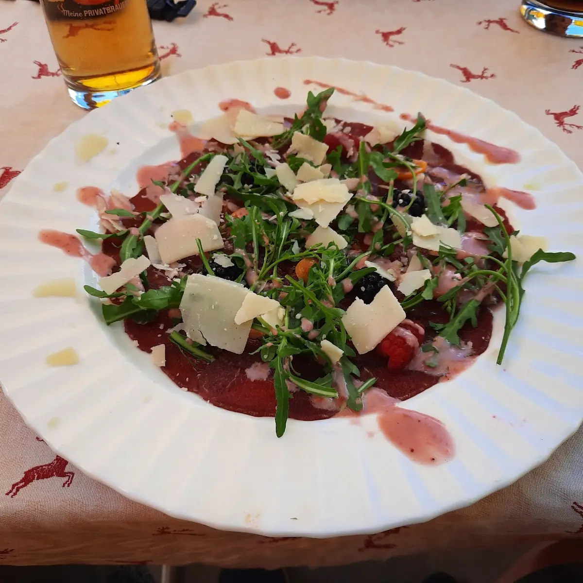 Hirsch Carpaccio
