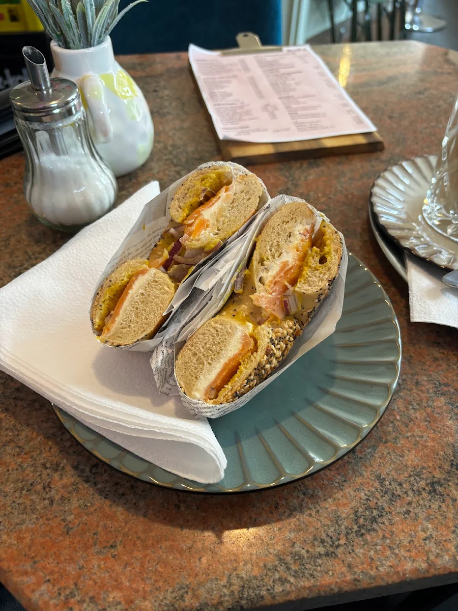 Everything Bagel with Lox