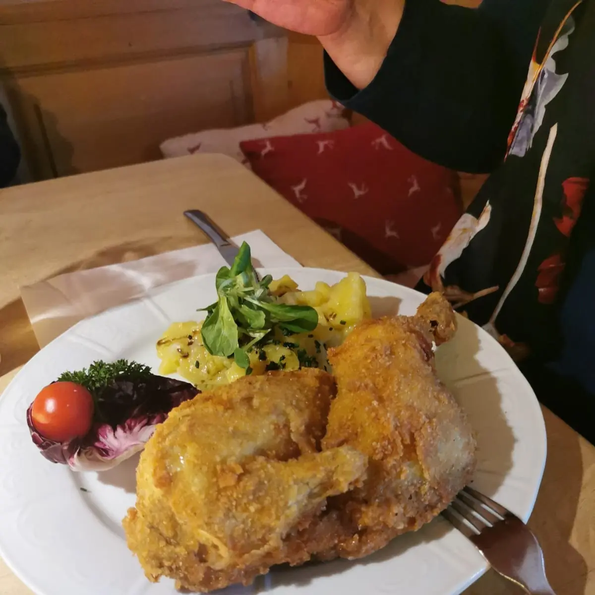 Backhendl Mit Kartoffelsalat