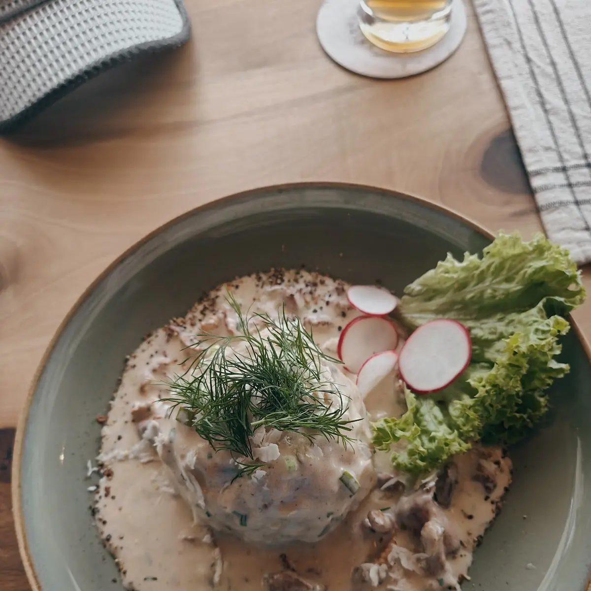 Schwammerl Mit Knödel