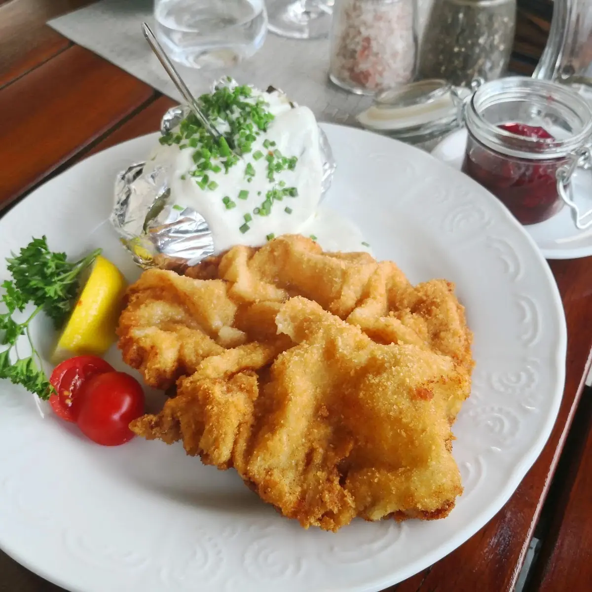 Schweineschnitzel Mit Spargel