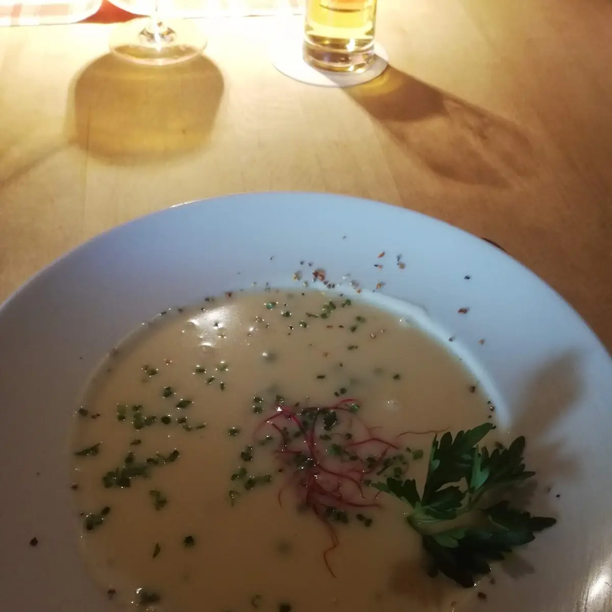 Spargelcremesuppe