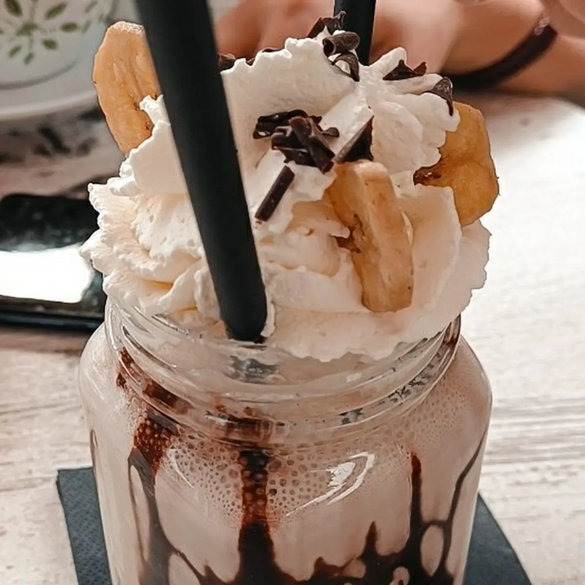 Bananen Milch Shake
