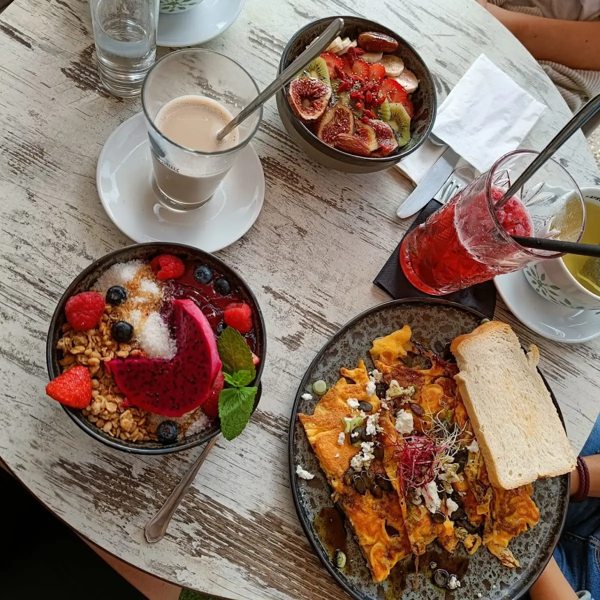 Porrige Granola Eierspeis