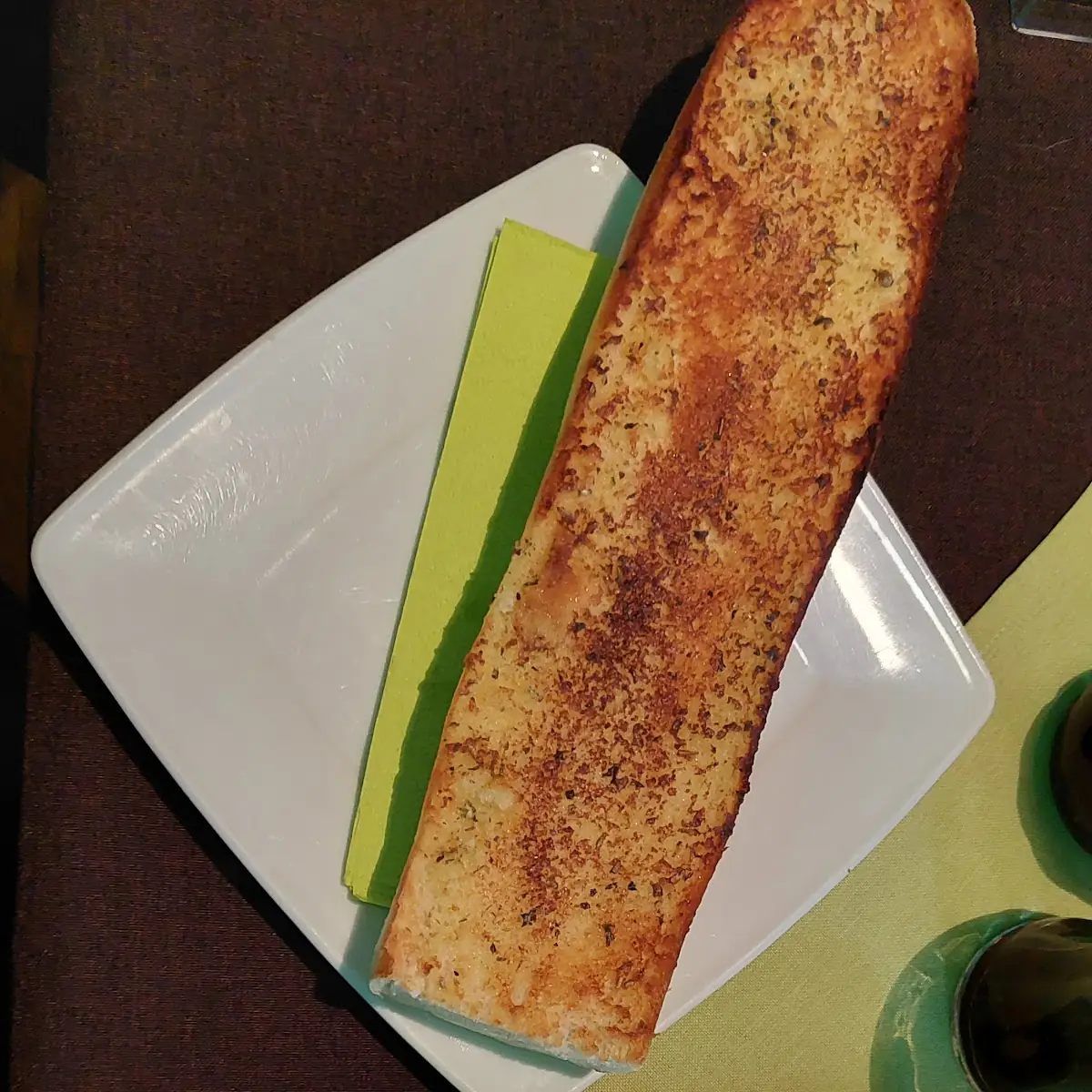 Knoblauch Brot Extra Zu Bestellen Und Der Beilagensalat Zum Ofenkartoffel