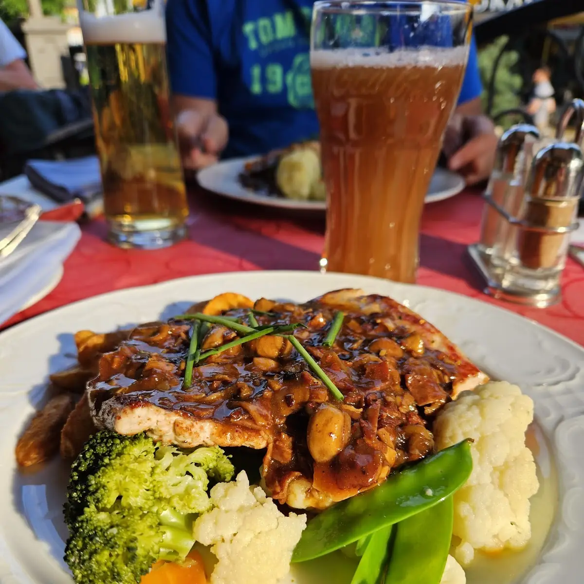 Jägerschnitzel Von Schwein