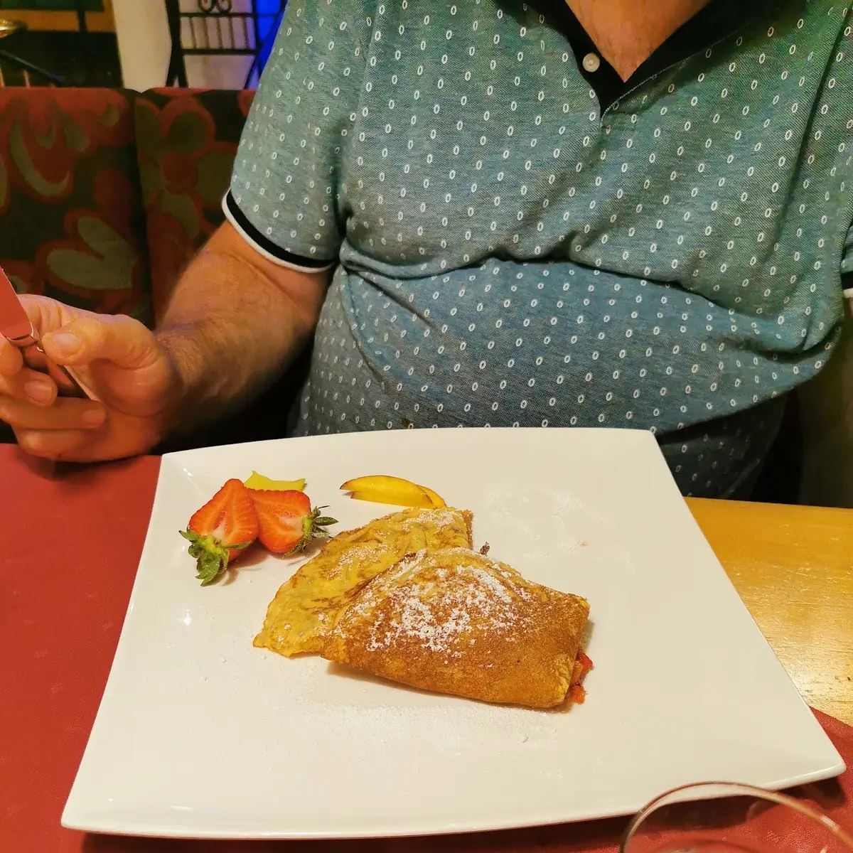 Palatschinken Mit Erdbeeren