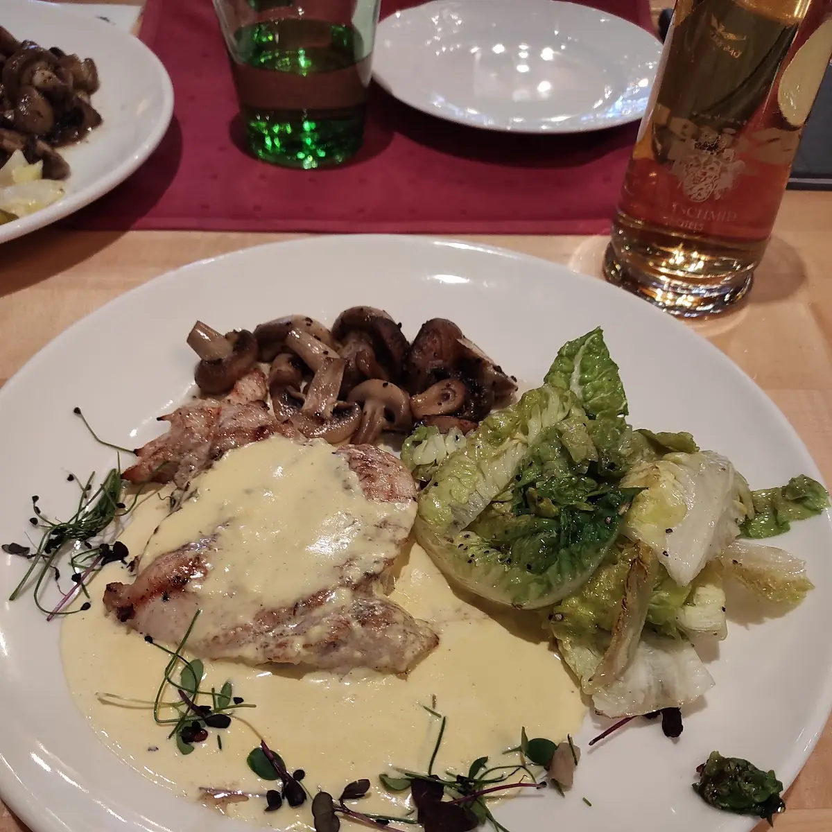 Steak Mit Champignons