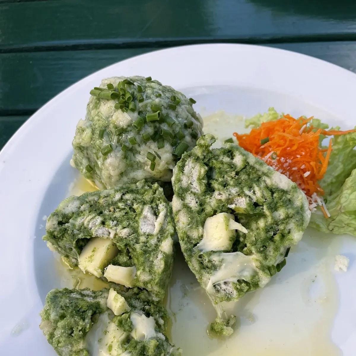 Spinatknödel