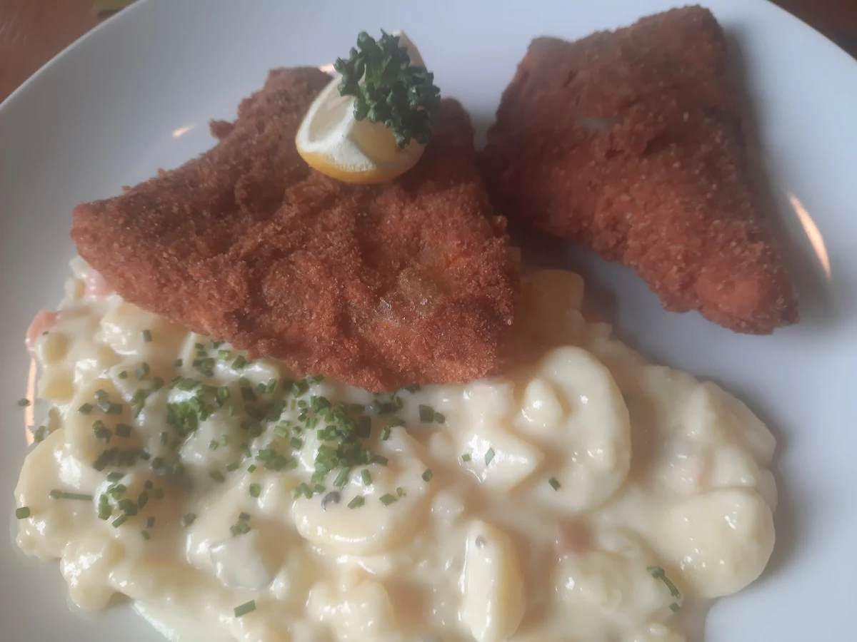 Gebackener Karpfen