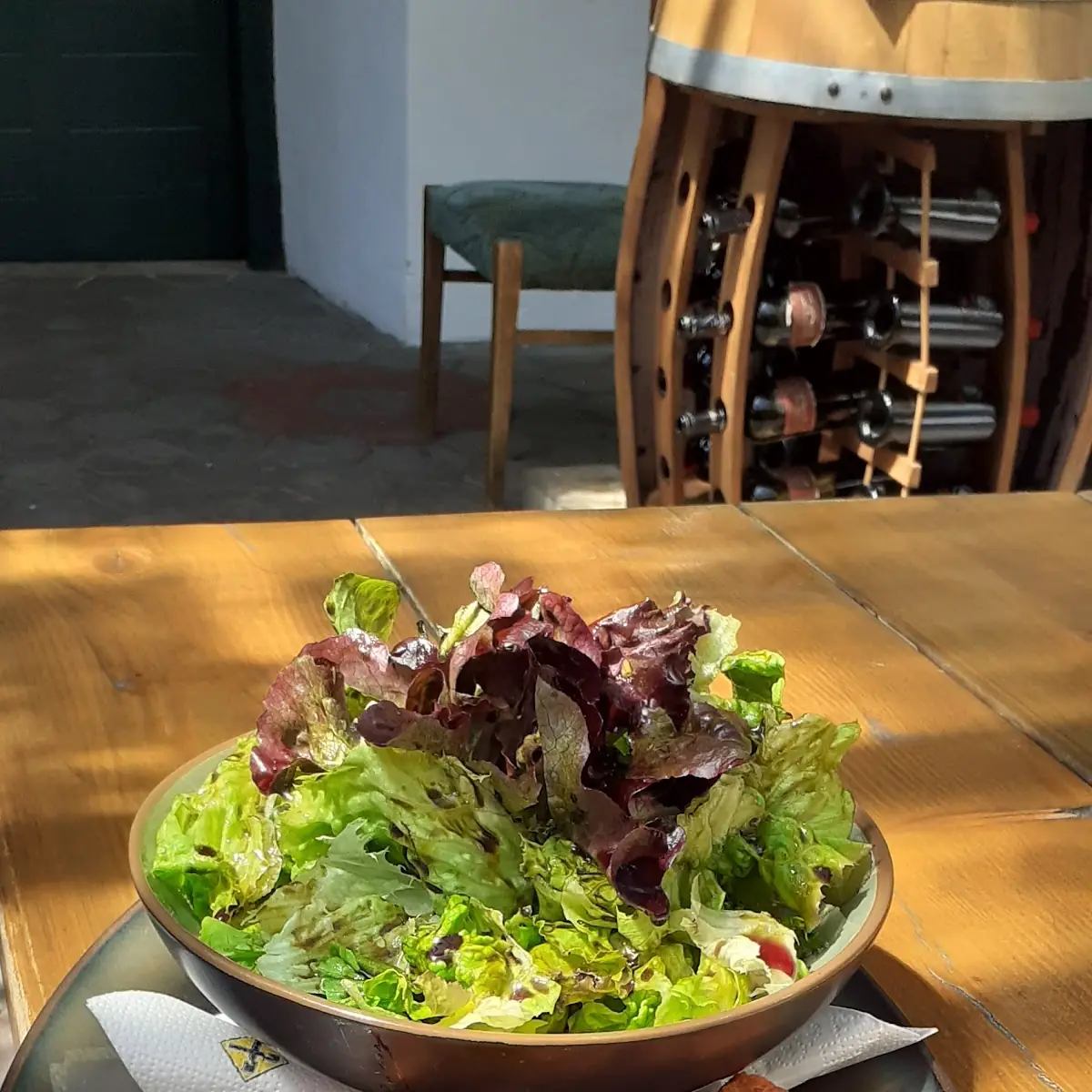 Backhendl Mit Salat