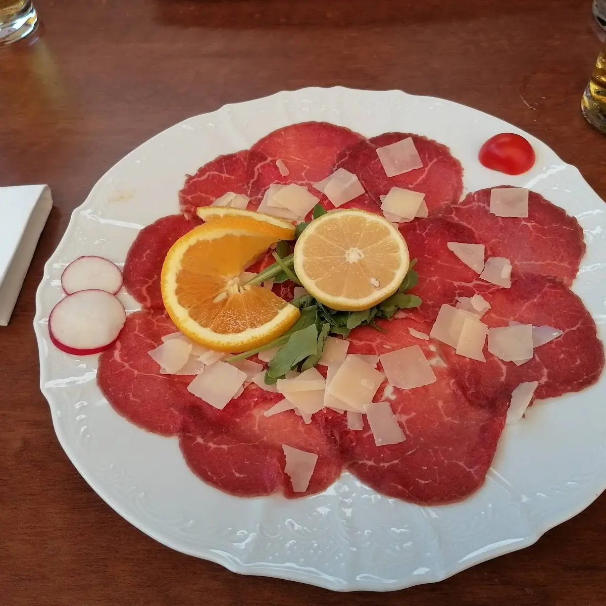 Carpaccio Di Manzo