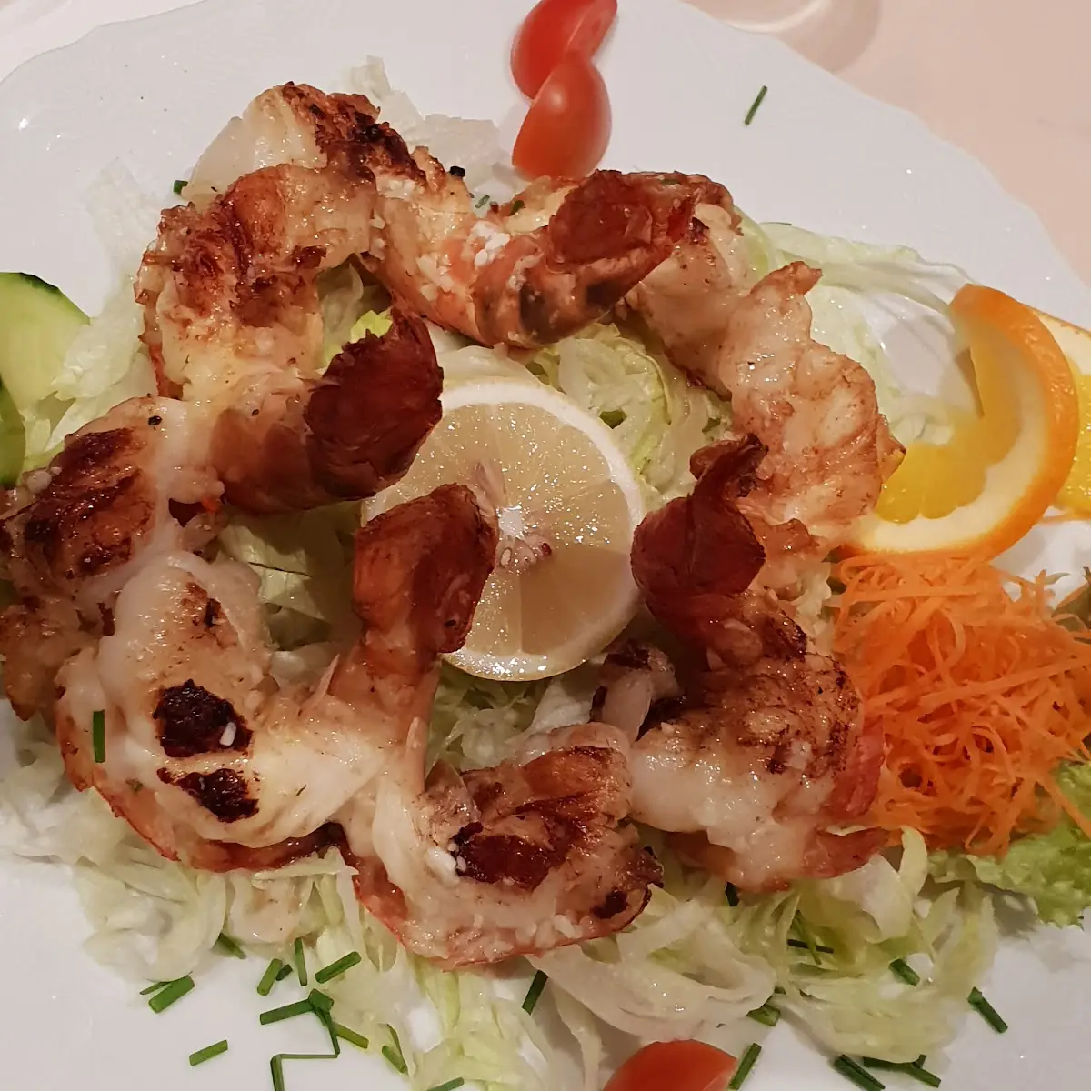 Scampi Vom Grill