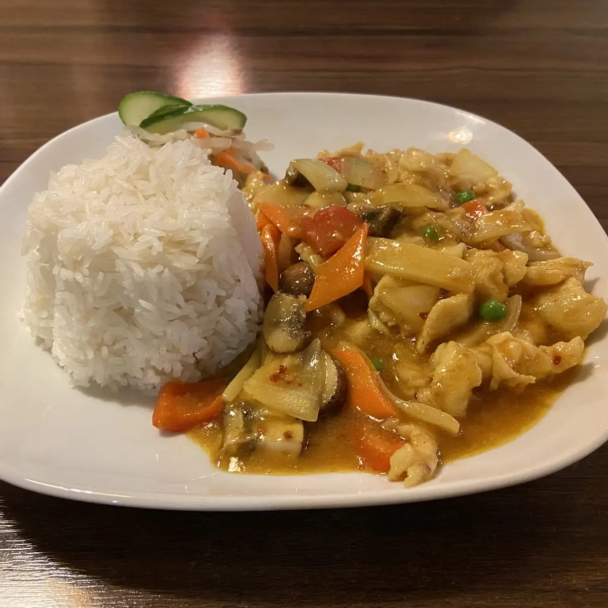 Hühnerfleisch Chop Suey