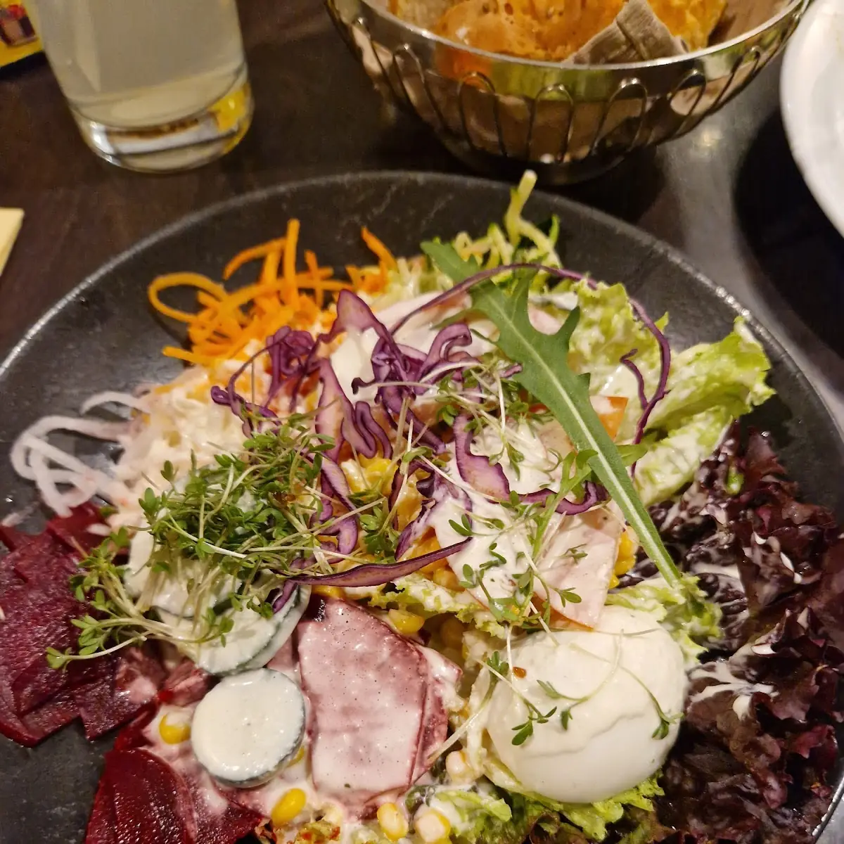 Kleine Salatplatte