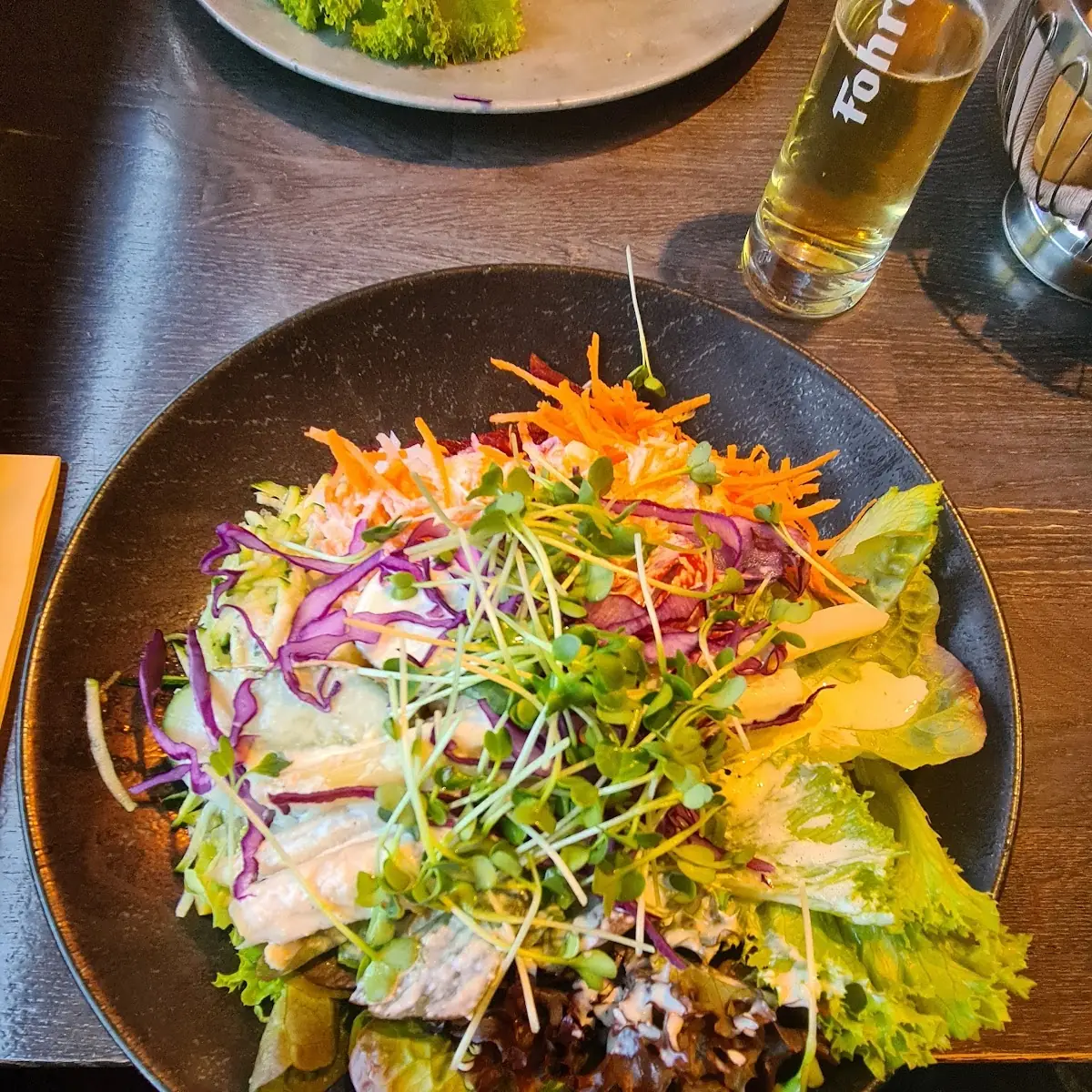 Salatplatte Groß