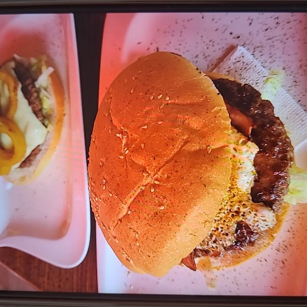 Oilers Burger Und Nascar Burger