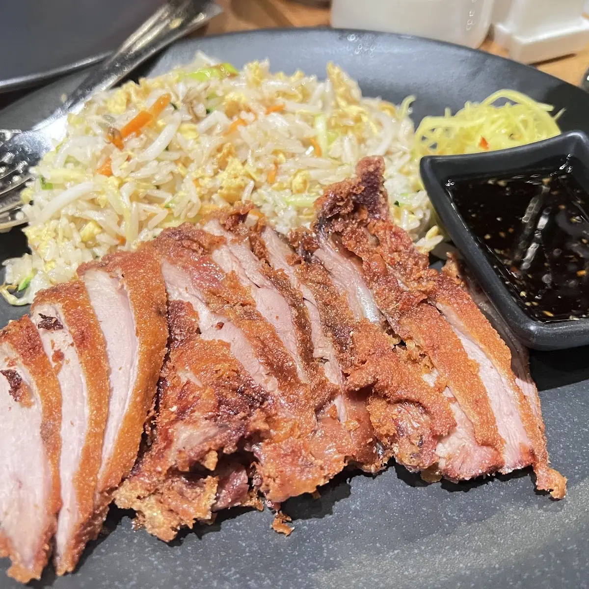 Ente Mit Gebratenem Reis