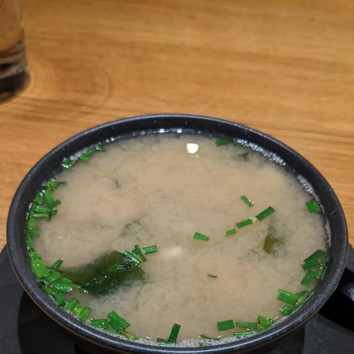 Miso Suppe Mit Tofu Und Seetang
