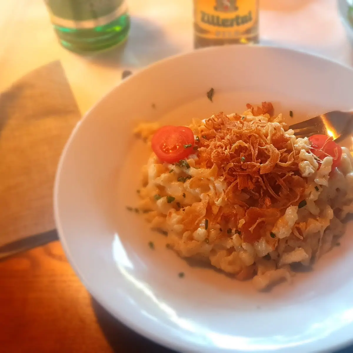 Käsespätzle Mit Zwiebel