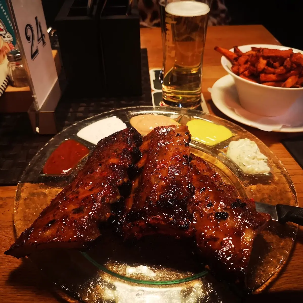 Honey Spicey Spare Ribs