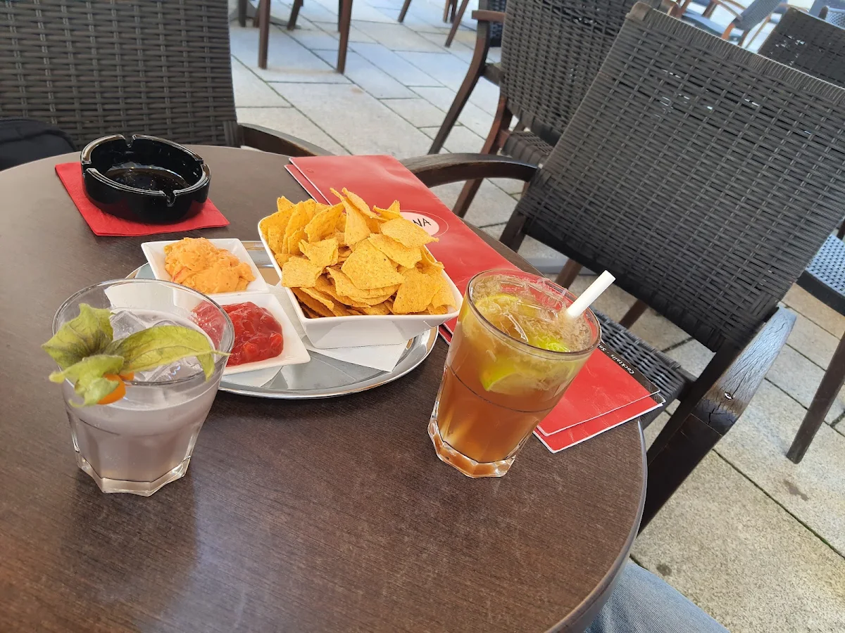 Purple Rain LongIsland Icetea Nachos