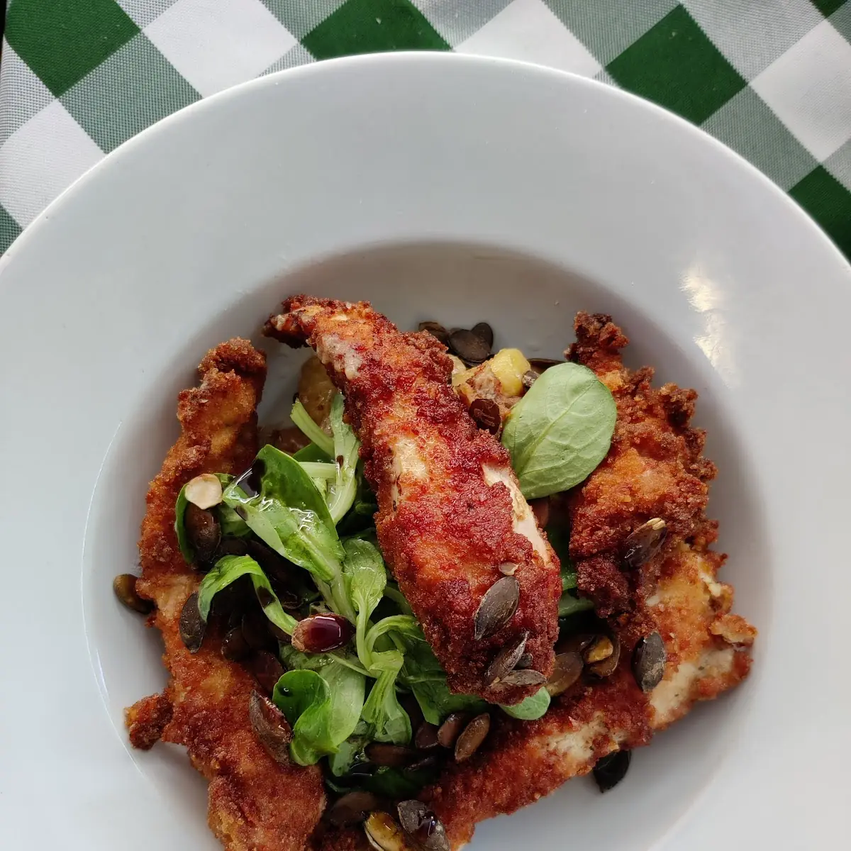 Organic Styrian Fried Chicken Salad