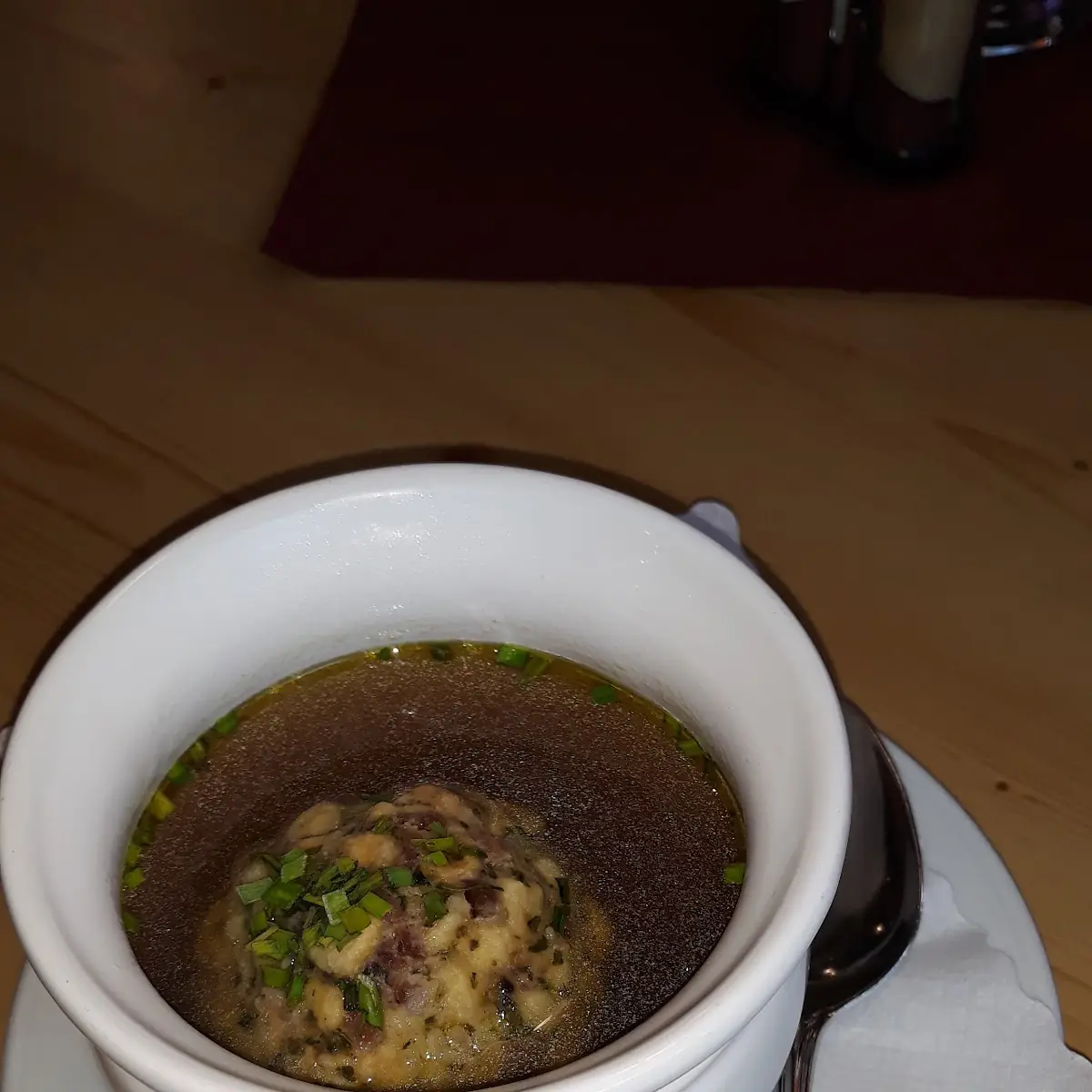 Kaspressknödel Suppe
