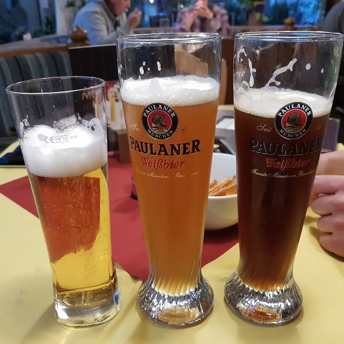 Verschiedene Bier
