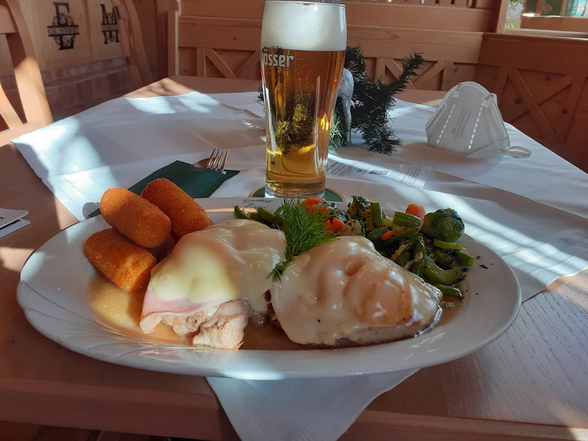Schweinsfilet Mit Gemüse Und Kroketten